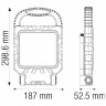 Прожектор світлодіодний PROPORT-45 45W · HOROZ ELECTRIC · 11368 — 3