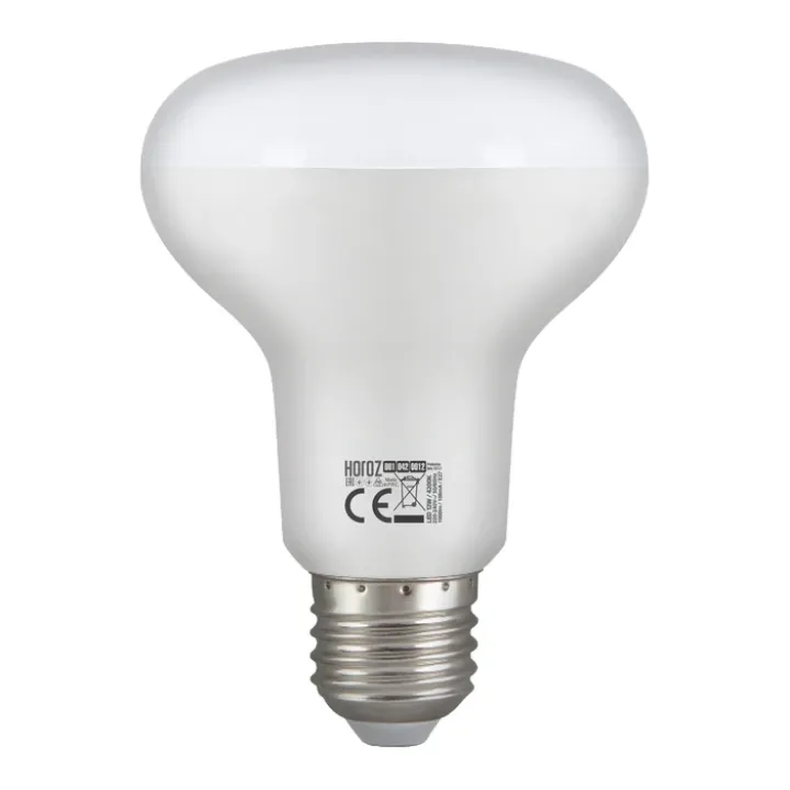 Cвітлодіодна лампа REFLED-10 10W E27 4200К R63 · HOROZ ELECTRIC · 12422