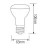 Cвітлодіодна лампа REFLED-10 10W E27 4200К R63 · HOROZ ELECTRIC · 12422 — 2