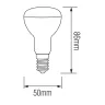 Світлодіодна лампа REFLED-6 6W E14 4200К R50 · HOROZ ELECTRIC · 12382 — 2