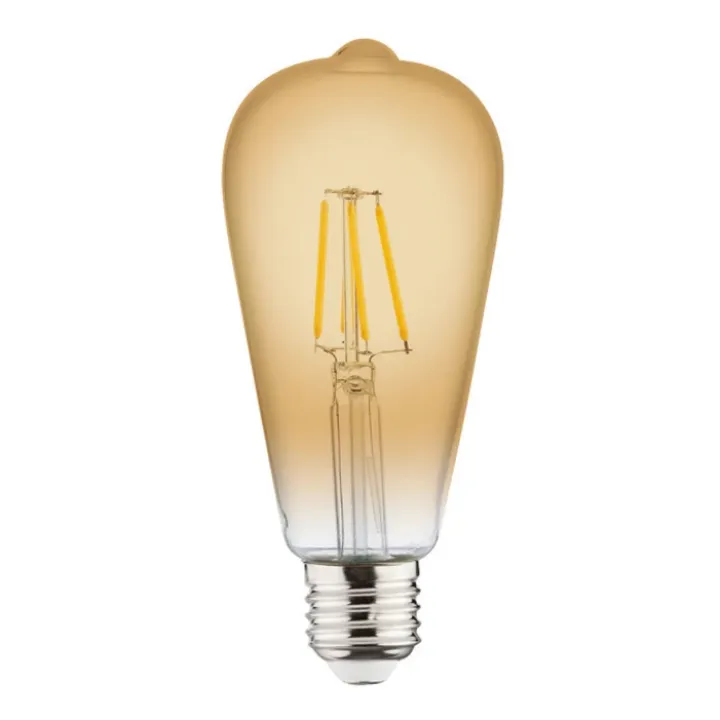 Світлодіодна лампа Filament RUSTIC VINTAGE-6 6W E27 · HOROZ ELECTRIC · 7884