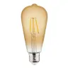 Світлодіодна лампа Filament RUSTIC VINTAGE-6 6W E27 · HOROZ ELECTRIC · 7884