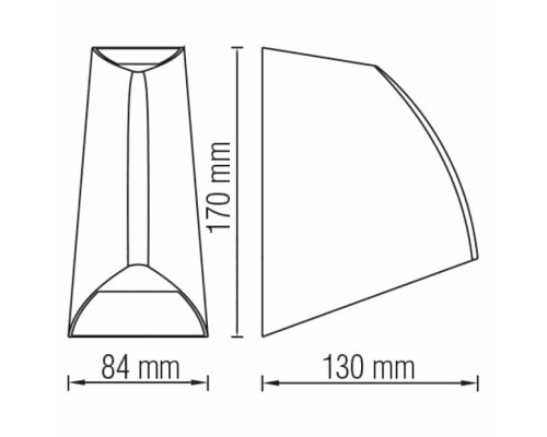 Світлодіодний світильник садово-парковий SALKIM