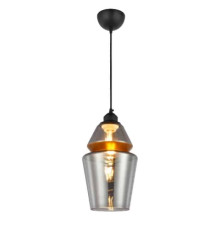 Світильник підвісний SPARK-2 титановий+мідь