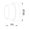 Світильник садово-парковий SUGA-12/RO 12W 4200 K · HOROZ ELECTRIC · 12579 — 2