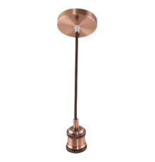 Світильник підвісний TESLA Е27 мідь