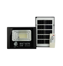 Прожектор світлодіодний з сонячною панеллю TIGER-25 25W 6400K