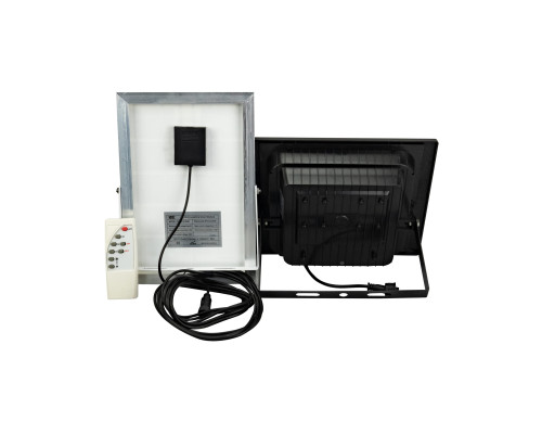 Прожектор світлодіодний з сонячною панеллю TIGER-40 40W 6400K