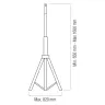 Підставка під прожектор одинарна TRIPOD SINGLE · HOROZ ELECTRIC · 11239 — 2