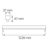 Корпус для LED ламп TUBOFIX-120 · HOROZ ELECTRIC · 11294 — 2
