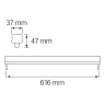 Корпус для LED ламп TUBOFIX-60 · HOROZ ELECTRIC · 11299 — 2