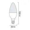 Світлодіодна лампа ULTRA-8 8W E14 4200К · HOROZ ELECTRIC · 10537 — 2