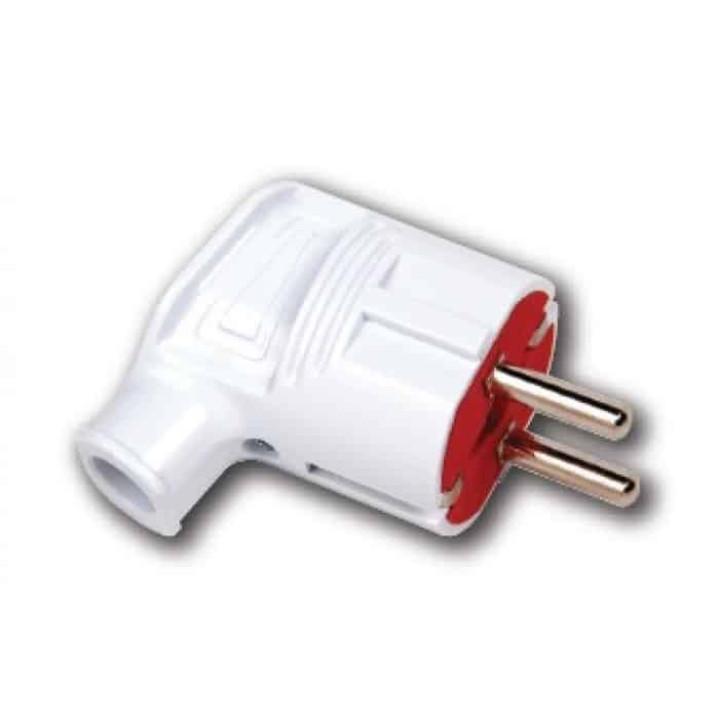 Вилка кутова з заземленням · HOROZ ELECTRIC · 12356