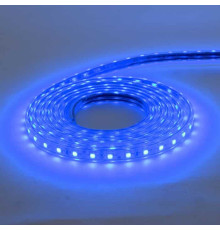 Світлодіодна стрічка VOLGA 220-240V синя IP65