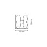 Роз'єм 2-х полюсний 6мм WIRE SPRING-2/6 · HOROZ ELECTRIC · 11682 — 2