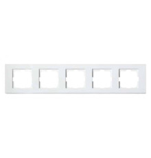 Рамка 5-на GRANO білий