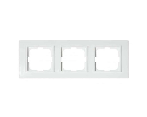 Рамка 3-на біла MINA