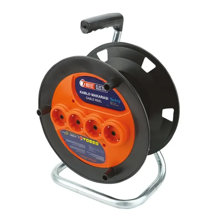 Кабельна котушка без кабеля з заземленням · HOROZ ELECTRIC · 15862