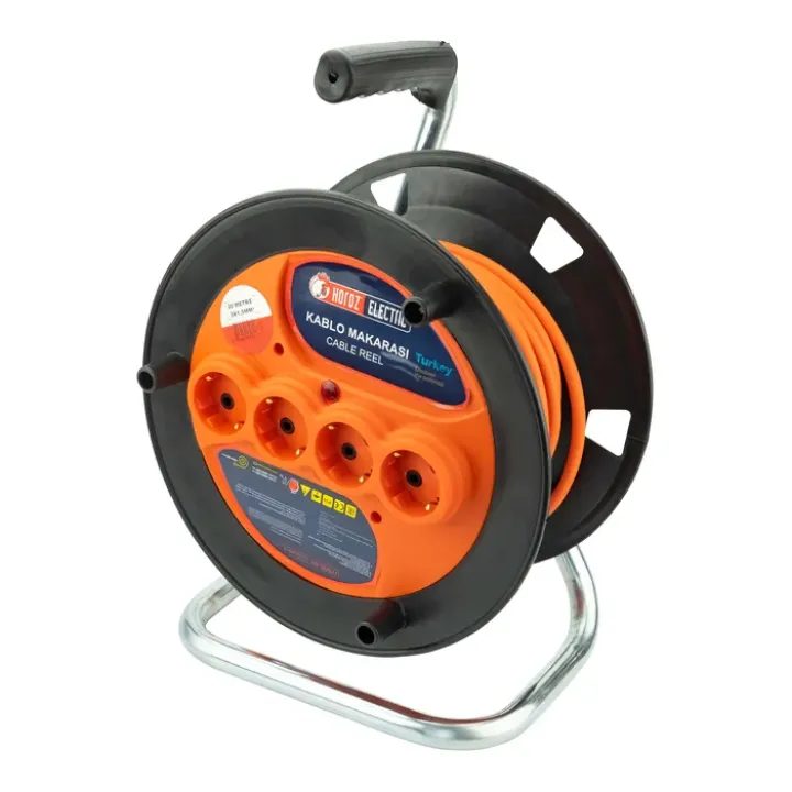 Котушка з кабелем 50м з заземленням · HOROZ ELECTRIC · 15873