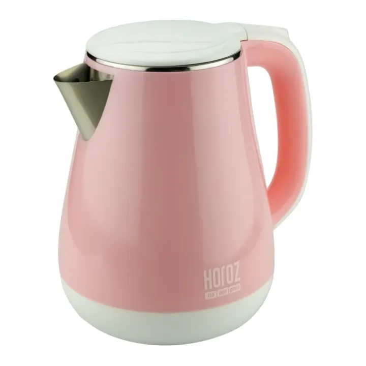 Електрочайник KETTLE-1 рожевий · HOROZ ELECTRIC · 16002