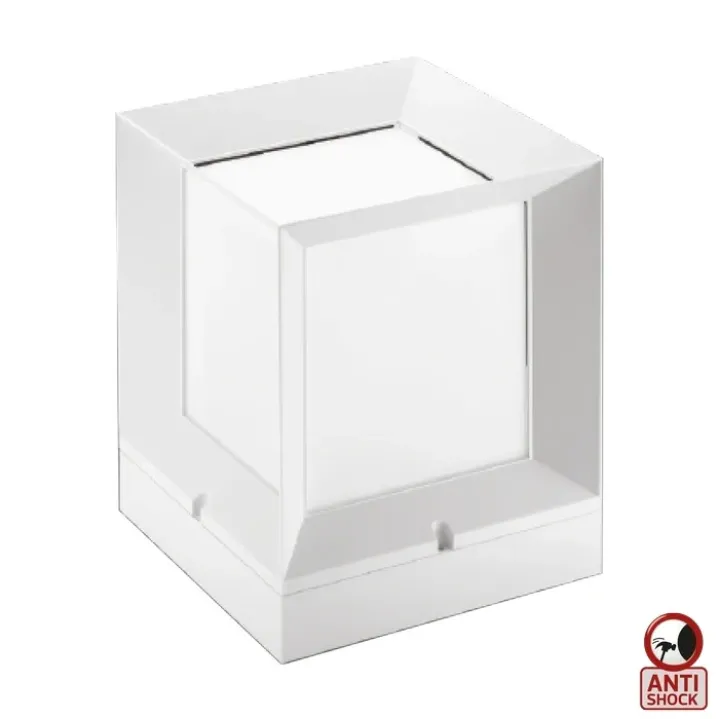 Світильник садово-парковий PRIZMA E27 білий · HOROZ ELECTRIC · 16269