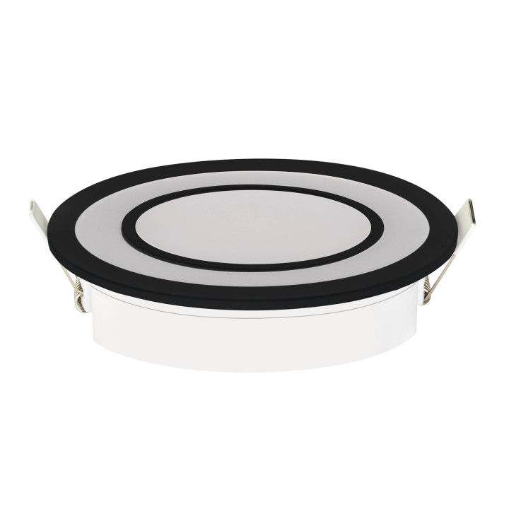 Світлодіодний світильник вбудований LED CARTER-12 12W 4200K чорний · HOROZ ELECTRIC · 18080
