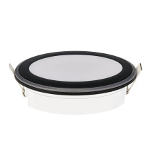 Світлодіодний світильник вбудований LED PARKER-12 12W 4200K чорний