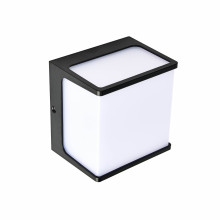 Світильник садово-парковий CUBE 8W 4200 K чорний · HOROZ ELECTRIC · 18457