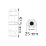 Клема вологозахисна IP68 CONNECTOR-1 · HOROZ ELECTRIC · 18171 — 2