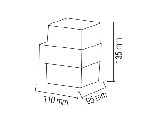 металлическая клипса для профиля LP-SL140B