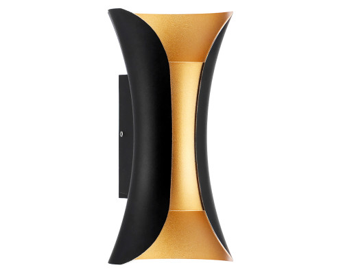 Світлодіодний світильник садово-парковий MARVEL-10 чорний з золотом