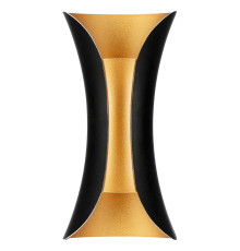 Світлодіодний світильник садово-парковий MARVEL-10 чорний з золотом