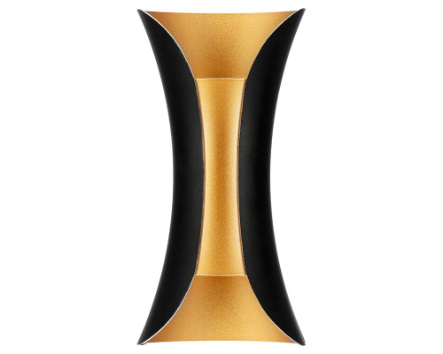 Світлодіодний світильник садово-парковий MARVEL-10 чорний з золотом