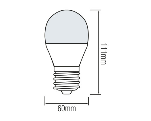 Cвітлодіодна лампа METRO-2 10W E27 4200К