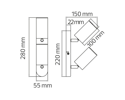 Світильник-спот JOKER-2 білий