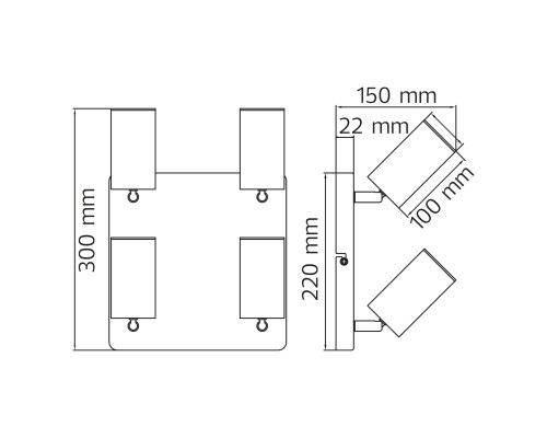Світильник-спот JOKER-6 білий