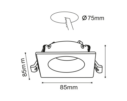 Світильник-спот KARANFIL-S