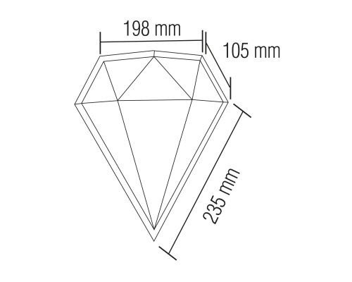 Світлодіодний світильник садово-парковий CARAT