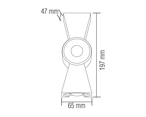 WSO-Q шинопровід (трек) 1м WH