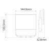 2835-168-IP20-WW-10-24 RV00G8TC-A CRI90 3000K · RISHANG · 19845 — 4
