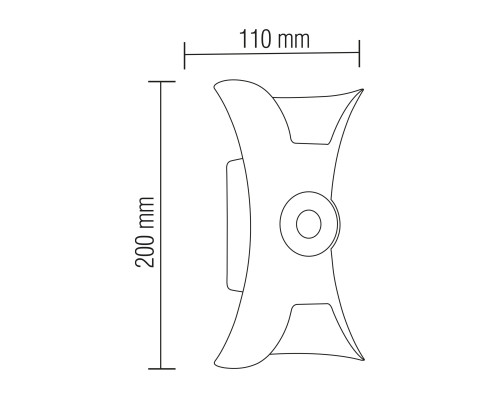 Світлодіодний світильник садово-парковий SCADA