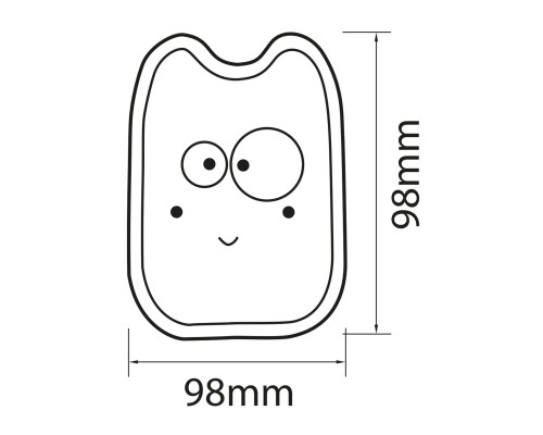 Нічник led SCOOBY салатовий