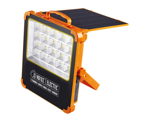Прожектор світлодіодний на сонячній батареї TURBO-800 800W 3000K-4200K-6400K