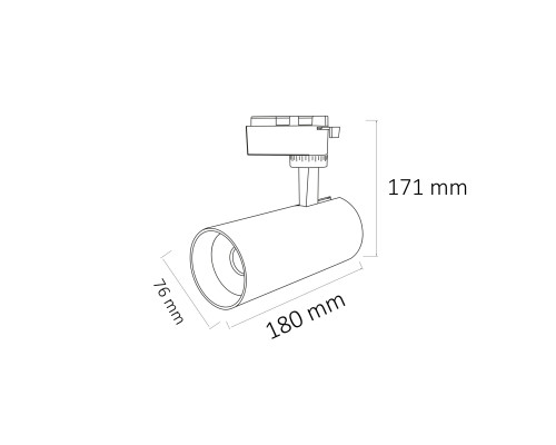 Алюминиевый профиль для светодиодного неона RX2CC0TC-A (2м длина)