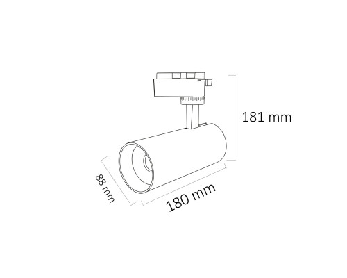 Заглушка без отверстия 19х18х20мм для RX2CC0TC-A неона 16х16мм
