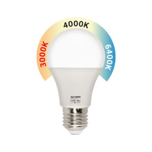 Cвітлодіодна лампа COMBO-10 10W E27 3000K-4000К-6400K · HOROZ ELECTRIC · 20162