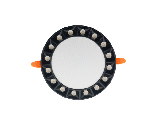 Світлодіодний світильник вбудований LED HARLEY-5 5W 3000K-6500K чорний