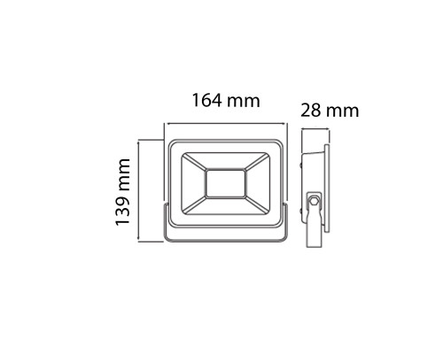 Прожектор світлодіодний PARDUS-30 30W 6400K