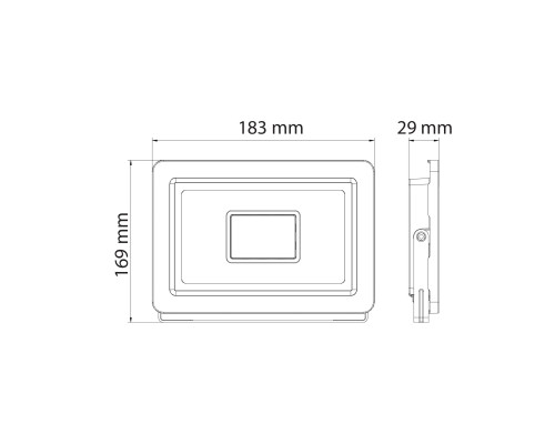 Прожектор світлодіодний PARDUS-50 50W 6400K