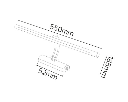 Світлодіодна підсвітка дзеркал-картин ANKA-12